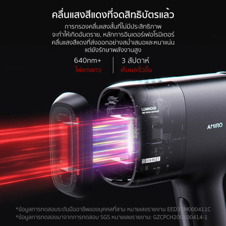 มีของขวัญ-amiro-a1-เครื่องกำจัดขน-ipl-ระบบเย็น-คลื่นแสงสีแดง-ไม่เจ็บ-พร้อม-เลเซอร์ผิวหน้า-เครื่องเลเซอร์กำจัดขน-เลเซอร์