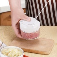 【CW】 Manual Food Garlic Cutter Meat Grinder Fruit Vegetable Slicer Mincer Blender Nuts Shredders Powerful Tools