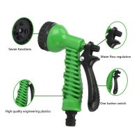 Hose Nozzle Multi-Function Hand-Held Garden Spray Household Pressure Adjustable Flowers Trees 【hot】