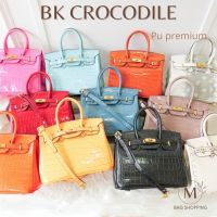 กระเป๋าสะพาย BK Crocodile Pu premium mbagshop กระเป๋าคุณภาพดี กระเป๋าสะพายข้างผู้หญิง กระเป๋าสตางค์ กระเป๋า กระเป๋าคาดอกผญ