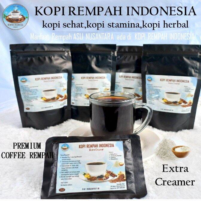 Kopi Rempah Creamer Coklat Green Tea stamina herbal Sehat Kuat Lazada