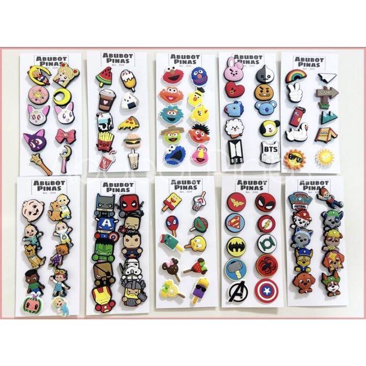 10pcs/Set Jibbitz / High quality jibbitz Lazada PH