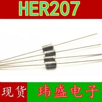 10pcs HER207  DO-15MIC  2A 1000V