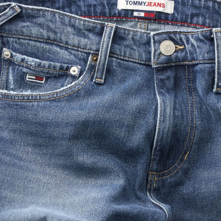 tommy-hilfiger-กางเกงยีนส์ผู้ชาย-รุ่น-dm0dm14843-1bk-สีน้ำเงิน