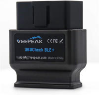 Veepeak OBDCheck BLE+ Bluetooth 4.0 OBD2 Scanner for iOS &amp; Android, Car Diagnostic Code Reader Scan Tool for Universal OBDII/EOBD Vehicles