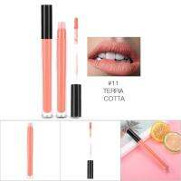 10 สีกันน้ำ Long Lasting NOn Sticky Liquid ลิปสติก Lipgloss เครื่องสำอางค์ ( 11)