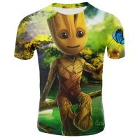 2023 new2022ใหม่ guardians of the Galaxy พิมพ์ TShirt Novelty TShirt เสื้อผ้า TEE