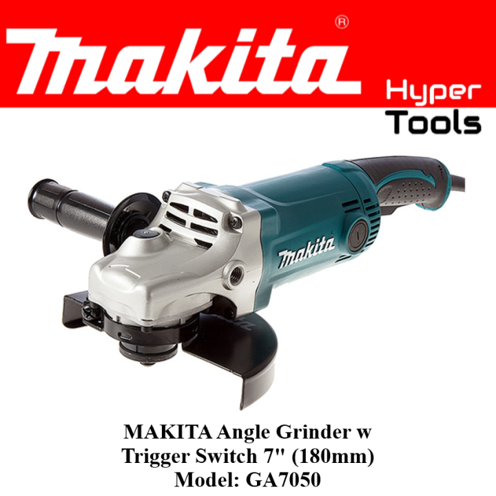 MAKITA Angle Grinder w Trigger Switch 7" (180mm) (Model GA7050) Lazada