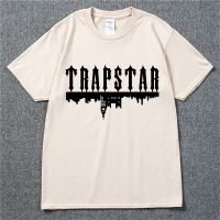 Trapstar London IT S แบรนด์เสื้อยืดผู้ชายแฟชั่นลำลองขาสั้นแขนหลวมขนาดใหญ่เสื้อ O-Neck ผ้าฝ้าย Tshirt