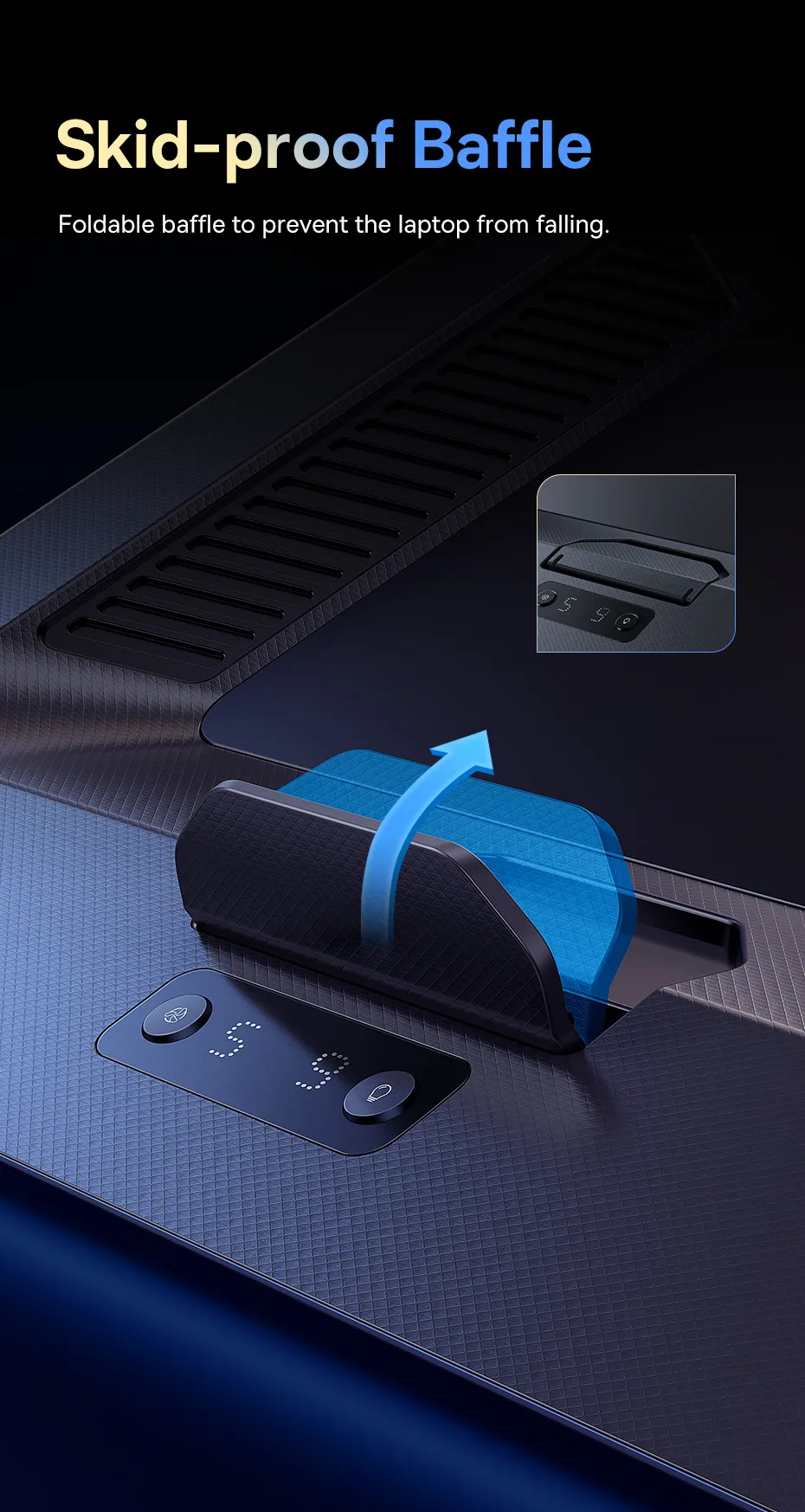 Giá đỡ máy tính xách tay tản nhiệt Baseus ThermoCool