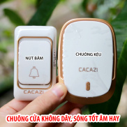 Chuông cửa không dây K01, tặng thêm pin 12v23A dùng được cả năm