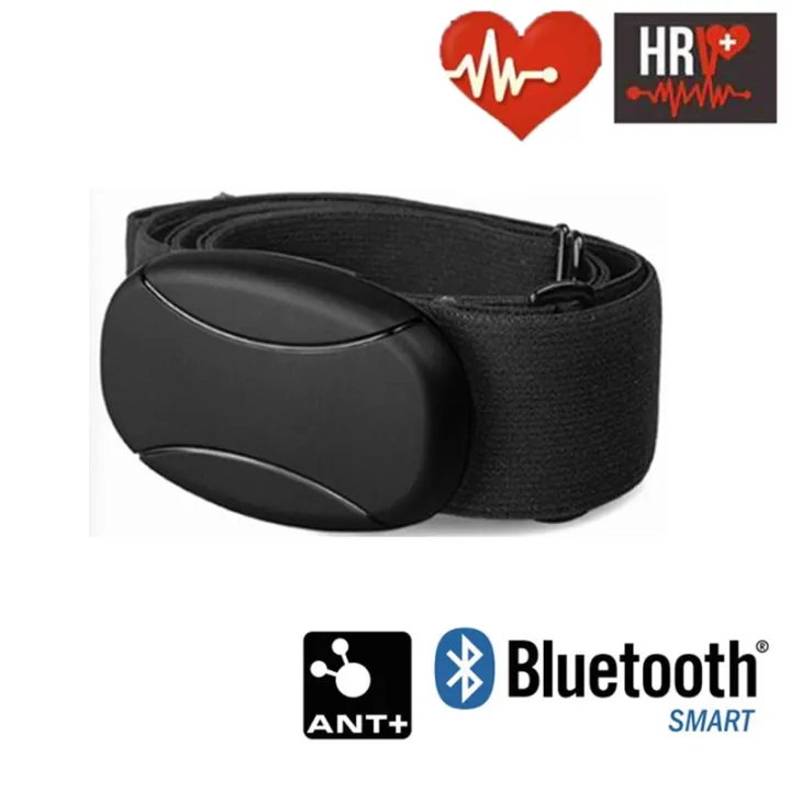 Bluetooth Ant+ Heart Rate HRV Monitor Polar Garmin Wahoo Chest Strap ...