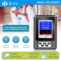 Brifit เครื่องตรวจจับรังสีนิวเคลียร์ 0.5usv นาฬิกาปลุกรังสีเครื่องตรวจจับรังสีนิวเคลียร์แบบใช้มือถือเหมาะสำหรับการตรวจสอบความปลอดภัยส่วนบุคคลในบ้านส่วนบุคคลและสถานที่สาธารณะ โรงไฟฟ้านิวเคลียร์ เครื่องเร่งความเร็ว อุตสาหกรรมเหล็ก อุตสาหกรรมเคมี ฯลฯ