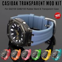 Transparent G Shock GA2100 GAB2100 Rubber Band Modification Bezel Frame 2100 Watchband