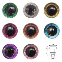 ANTEDATE 20pcs/10pairs 18mm ครับ ตางานฝีมือตา พร้อมเครื่องซักผ้า พลาสติกทำจากพลาสติก ตาคริสตัลหุ่น ที่มีคุณภาพสูง 8สี ชิ้นส่วนของเล่นยัดไส้ อุปกรณ์ตุ๊กตา DIY