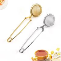 【CW】 Infuser Sphere Mesh Strainer Herb Spice Filter Diffuser Handle Match