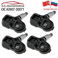 4ชิ้นยางเซนเซอร์วัดความดันใหม่ TPMS สำหรับ Toyota Avalon Lexus CT ES GX IS LC LS LX NX RC 42607-30071 4260730071 PMV-C210 433Mhz