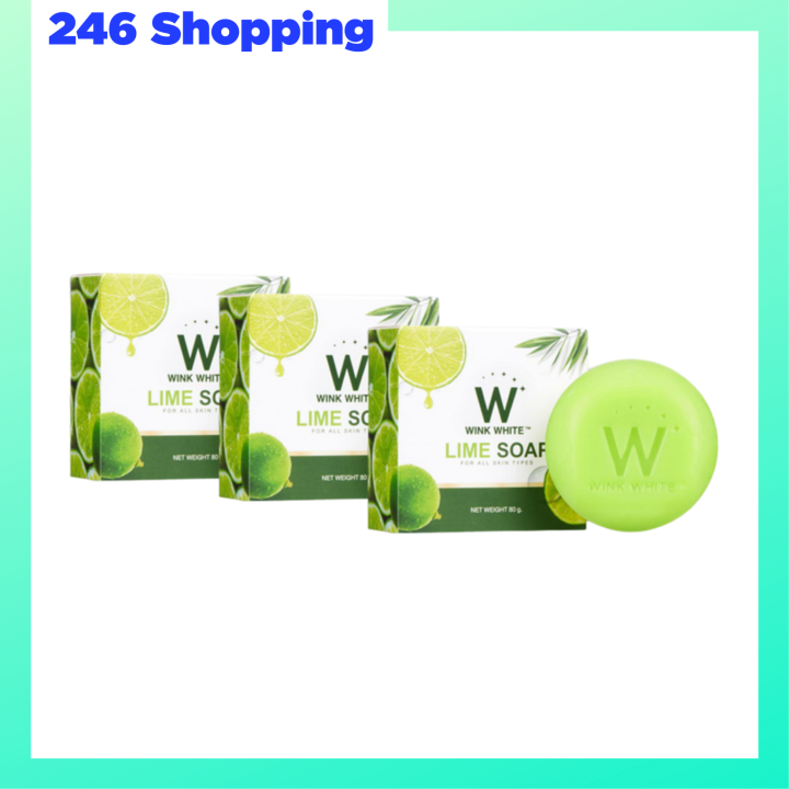 3-ก้อน-wink-white-lime-soap-สบู่มะนาว-วิ้งค์ไวท์-ขนาด-80-กรัม-1-ก้อน