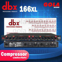 [gola] DBX 166XLคอมเพรสเซอร์มืออาชีพ ความแม่นยำสูงสองห้องตัว จำกัด แรงดัน คอมเพรสเซอร์เสียงวิศวกรรมการแสดงบนเวที (จัดส่งที่รวดเร็ว)