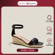 25.06 - VOUCHER 10% Vascara Giày Sandal Xuồng Phối Cói Nhấn Quai Đan - SDX