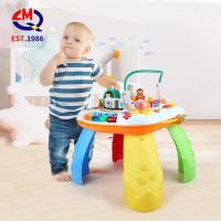 Toykidsshop ?พร้อมส่งด่วน?Goodwayโต๊ะกิจกรรมรถไฟ Train activity table ของเล่น ของเล่นเด็กเสริมพัฒนาการ มีเสียงเพลงภาษาอังกฤษ