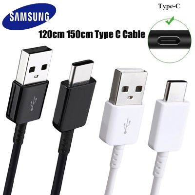 [HOT RUXMMMLHJ 566] Samsung สายชาร์จ Usb 3.1 Type C Fast Charging Cabo Usb Tipo C สำหรับ Galaxy A50 Z Flip S10 S9 A52 A12 A32 Carga Rapida สายไฟ