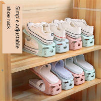 Simple Shoe Storage Rack Shoe Hanger With Storage Adjustable Shoe Rack Space Saving Shoe Cabinet Double-layer Shoe Hanger