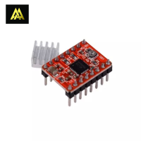 ถูกสุด!! HW-134A สีแดง BOARD ไดรฟ์ Stepper Motor โมดูล A4988โมดูลบอร์ด สต็อกในไทย สินค้าพร้อมส่งค่ะ สามารถออกบิลได้ค่ะ