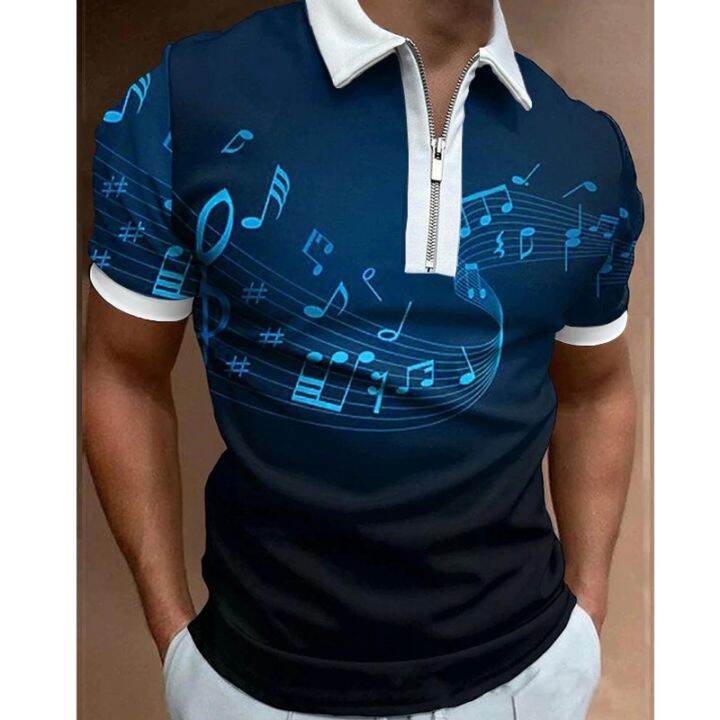 Polo Shirt Men Polos Luxury Lazada