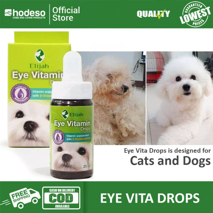 Dog Vitamin Drops for Eyes Tear Stain Remover Clear Eye for Teary Eye