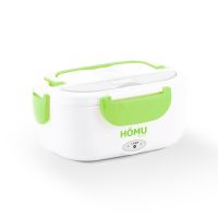 HOMU Electric Lunch Boxกล่องอุ่นอาหารไฟฟ้า ปิ่นโตอุ่นอาหารอเนกประสงค์แบบพกพา ความจุ 1.05 ลิตร Need More Thingz