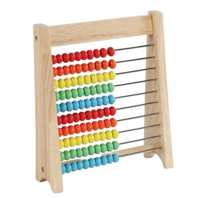 Kid Counting Stick Funny 10-row Frame Abacus Toys For Little Girls Toddler Learning Toy Multi-Color Beads Abacus For Kids Toddler Above 3 Years Old Learning gaudily