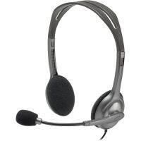 ชุดหูฟังสเตอริโอ Logitech H111 Stereo Headset With Microphone 3.5mm ของแท้ ๆ 1Y. บริการเก็บเงินปลายทาง