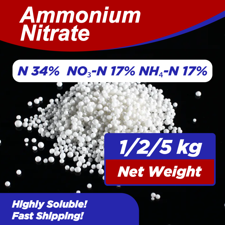 [1KG] Ammonium Nitrate WATER SOLUBLE 🔥 Fertilizer Baja Tunggal (Repack ...