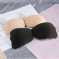 Lala goddess placket silicone rope invisible bra wedding dress wings bind underwear