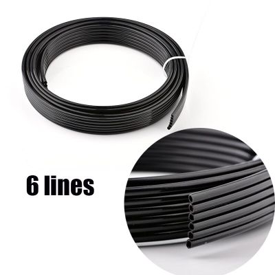 10 Meter UV Ink Tube 4 Lines 6 Lines 8 Lines Ways For Epson DX4 DX5 DX7 Head Pipe/Mimaki Mutoh Xuli Galaxy Printer Ink Hose UV