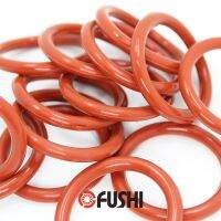 CS4mm Silicone O RING OD 78/80/82/85/87/88/90/92/95/98*4 mm 30PCS O-Ring VMQ Gasket seal Thickness 4mm ORing White Red Rubber Gas Stove Parts Accessor