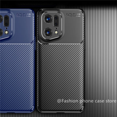 เคส Phone Case OPPO Find X5 Pro 5G A76 A96 A16k A16e 4G ชายธุรกิจคาร์บอนไฟเบอร์ TPU วัสดุปลอก Anti-Fall Soft 2022
