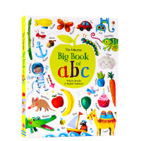 Big Book of ABC hardcover childrens letter learning English word cognition picture book English early education enlightenment parent-child reading