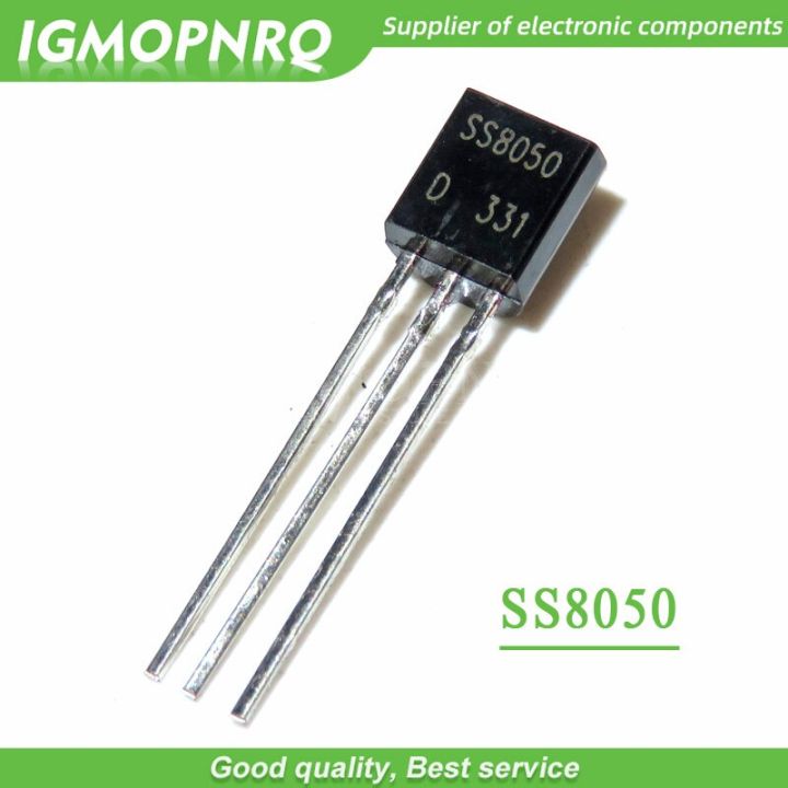 100pcs/lot SS8050  Bipolar Transistors NPN/25V/1.5A/160 300  BJT TO 92 new original
