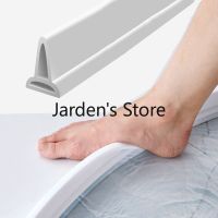 1-2M Bathroom Water Stopper Blocker Shower Dam Retaining Non-slip Dry And Wet Separation Flood Barrier Door Bottom Sealing Strip Decorative Door Stops