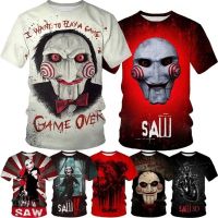 Fashion Hot Sale Billy The Billy Is A Puppet - Saw Horror Movie 3D Printed WomensMens T-Shirt Horror Pattern Anime T Shirts