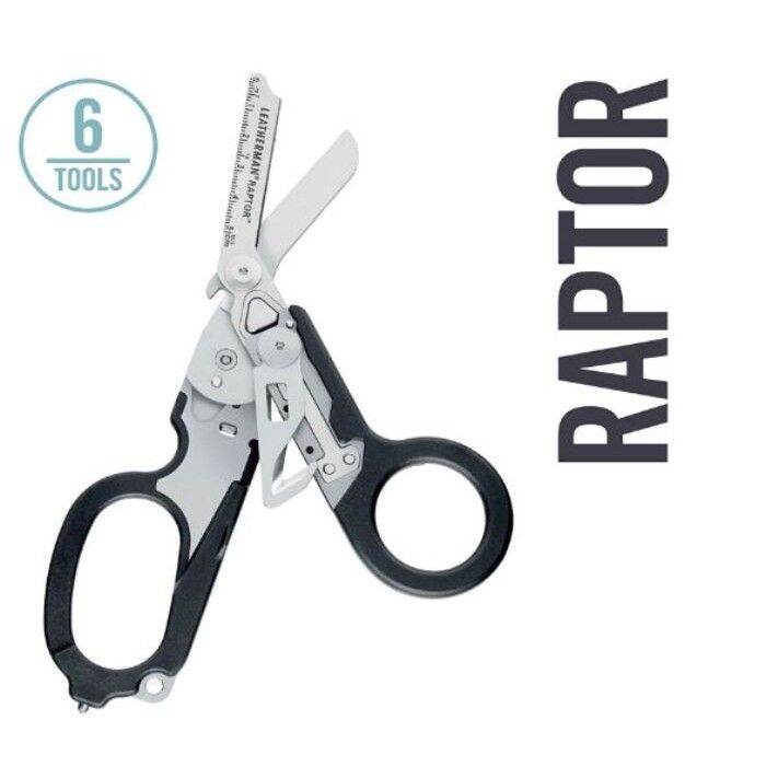 Leatherman Raptor Emergency Response Shears Strap Ring Cutter Glass