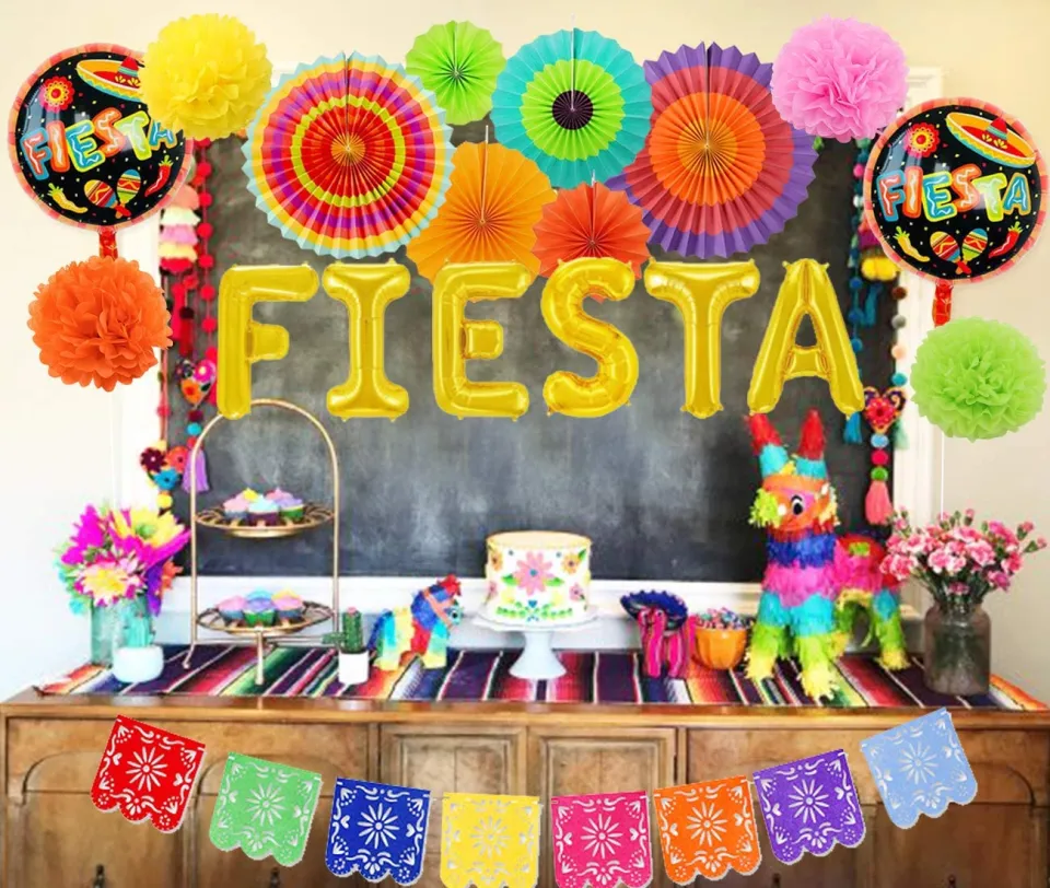 Mexican Fiesta Party Decorations  Mexican Party Supplies Wholesale - Theme  Party - Aliexpress