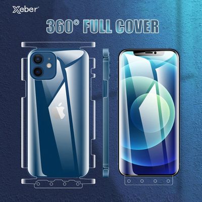 「Enjoy electronic」 Front Back Full Cover Hydrogel Film For iPhone 11 12 13 14 Pro Max Mini Mobile Phone Side Film Ultra Thin Soft Screen Protector