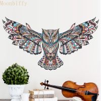 Colorful Owl Removable  Wall Stickers Kids Nursery Rooms Decorations Wall Decals Birds Flying Animals Vinyl Self Adhesive Decor Wall Stickers  Decals