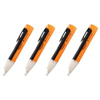 4X 90-1000V Voltage Tester Electric Indicator Non-Contact Voltage Tester AC Power Outlet Detector Tester Pen with Light