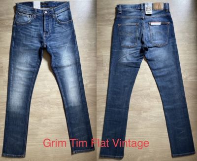 Nudie Jeans Grim Tim Flat Vintage