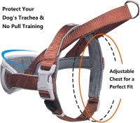 สายรัดสุนัข No Pull Dog Walking Harness With Soft Chest Padde Escape Proofquick Fit Reflective Vest Harnes