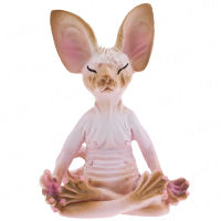 Sphynx Cat Meditate Collectible Figurines Handmade Decor Animal Model Figure Toys Handmade Home Decor Yoga Sphynx Cat Figure Toy